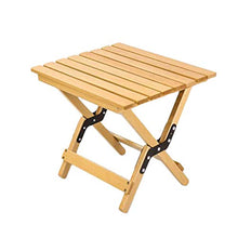 Cirdora Sgabello pieghevole in legno pieghevole per esterni e pesci, 40 x 33,5 x 35,5 cm