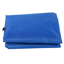 Oumefar Cuscino per Altalena a 3 posti Coprisedile per Altalena Leggero Impermeabile per Cortile per Patio(Dark Blue (Supplier Specification: Blue))