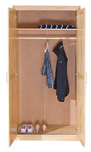 Esidra McAllen Armadio 2 Ante, Pino, Naturale, 95x55x190 cm
