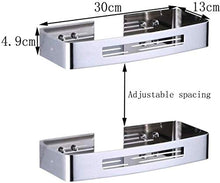 HTL Mensola di Stoccaggio Bagno Rack Rack Bagno WC Rack Montaggio A Parete Punch Bagno Rack 2 Facile da Installare