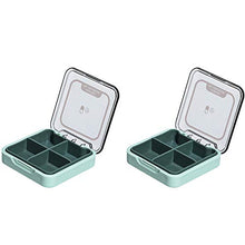 Custodia per pillole, organizer per pillole, portapillole, dispenser per pillole, visibile e trasparente, custodia per pillole extra large