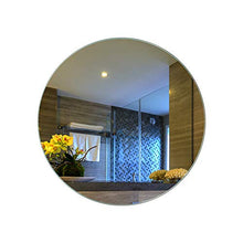 HL LED luce specchio bagno intelligente defogging touch switch φ70cm, adatto per bagno bagno bagno trucco-WhiteB-80CM