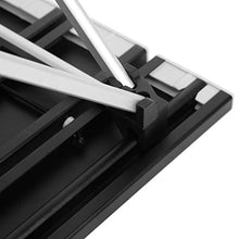 Asixxsix Tavolo Pieghevole, Bellissimo Tavolo da Barbecue con metodo di Fissaggio a X Stabile e Durevole, Lega di Alluminio Portatile per Barbecue da Campeggio