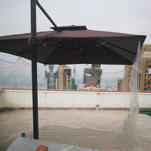 Telo MYAN Impermeabile, Telone Protezione per Esterno PVC Giardino Copertina con Occhielli 0.3MM Addensare per Patio Tetto Capannone Serra (Color : Clear, Size : 1.8x3m/5.9x9.8ft)