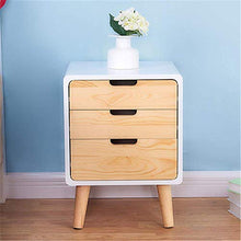 XUSHEN-HU Nordic Comodino Moderno Semplice Mini Semplice Comodino in Legno massello Camera da Comodino Piccolo Mobile ad Angolo