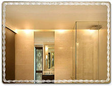 CENPEN Senza Telaio Bagno Specchio a Parete Vanity Specchio da Toilette (Dimensioni: 60 * 80cm)