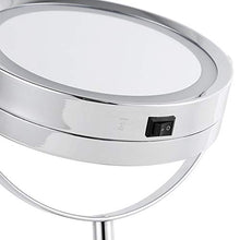Specchio da trucco, specchio cosmetico per trucco illuminato a LED