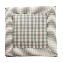 eewopjkj Set di 4 Cuscini per sedie Cuscini per sedili Cuscini per Sedia Cuscino per Schienale Alto Cuscino per Sedia da Giardino in Cotone e Lino con Orlo Design con Cravatta Cuscino per Sedile a s
