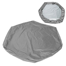 Resistente copertura per sandbox, tettuccio per sandbox permeabile all'aria, resistente alla neve antistrappo resistente all'usura(gray, 140 * 110 * 20cm)