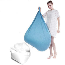 WANGLXCH Morbido Pouf per Adulti, Impermeabile, per Interni ed Esterni, con Cerniera, Ideale per Sedia da Gioco e Sedia da Giardino Sedia, Brown