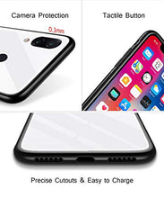 Suhctup Compatibile con Xiaomi Mi Note 3 Custodia Protettiva in Vetro Temperato 9H + Cornice Paraurti in TPU Silicone Morbido Assorbimento Degli Urti a 360 Gradi Protezione -albero