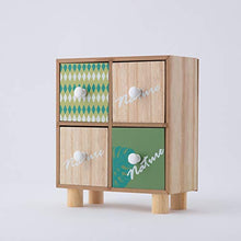 Linea oro Cassettiera con 4 cassetti Multicolore