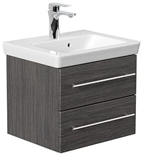 Mobile bagno con lavabo Villeroy & Boch Subway 2.0 50cm antracite venato