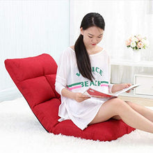 MeiMei Divano-Letto Pigro Divano Letto Pieghevole per dormitorio con Divano-Letto Singolo (Color : Red)