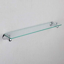 DNSJB mensole da bagno in Vetro, Doccia a Strato Singolo, da Utilizzare in camere da Letto, bagni e armadi 23.9 '' × 4.5 ''