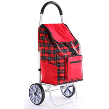 Carrello Carrello Pieghevole Carrello Portatile in Lega di Alluminio Portatile