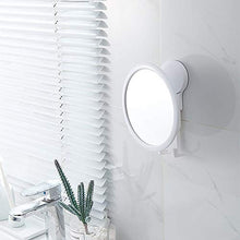 XCAYBH - Specchio da bagno con ventosa girevole a 360°, impermeabile, con supporto per rasatura