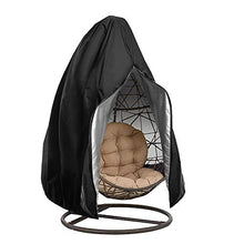 Nachar Outdoor Hanging Egg - Rivestimento per sedia impermeabile per patio, con chiusura lampo