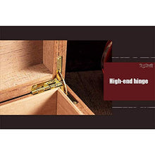 TGhosts Cigar Humidor, 20-30 Handcrafted Cedar Cigar Humidor Desktop con i magneti incorporati
