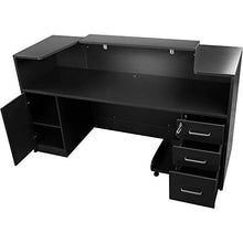 E5KP60 - Cassettiera per reception, colore: Nero