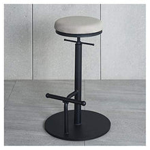 Pub Altezza Bar Stools con Schiena,Tavolo da Bar in Ferro Battuto E Sedia Retro Industria Armless Modern Kitchen High Dining Sedie con Gambe in Metallo Imbottito