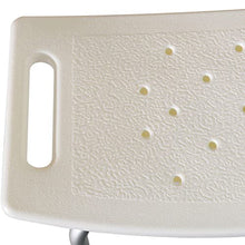 Sgabello per Doccia Bagno antiscivolo bianco altezza regolabile