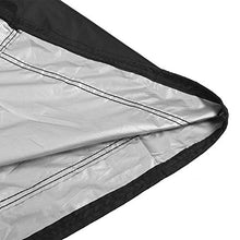 DERCLIVE - Copertura impermeabile per mobili in tessuto Oxford 210D per sedia da tavolo (123 x 123 x 74 cm)