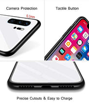 Suhctup Compatibile con Huawei P10 Plus Custodia Protettiva in Vetro Temperato 9H + Cornice Paraurti in TPU Silicone Morbido Assorbimento degli Urti a 360 Gradi Protezione -Libellula