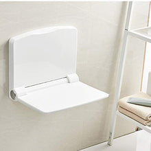 Folding chair Sgabello per Bagno Sgabello sostitutivo per Scarpe Sgabello Pieghevole per WC a Parete per Anziani Sgabello per Bagno Sgabello Pieghevole Pieghevole a Parete