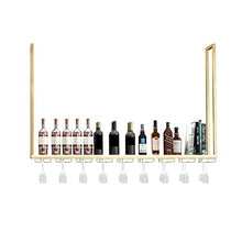 Appendiabiti Portabottiglie per Vino Appendiabiti Scaffale Decorativo Portaoggetti Appendiabiti Bar Porta Bicchiere di Vino invertito
