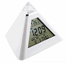 SaySure - LED Digital Alarm Clock Mini 7-Colored Changing