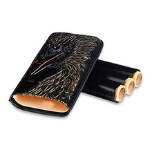 ZYING Viaggi Portable Cigar Humidor - Leather Cigar Box di stoccaggio Seal Design Cigar idratante Set