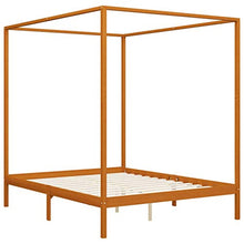 FAMIROSA Giroletto con Baldacchino 2 Cassetti in Legno di Pino 160x200 cm