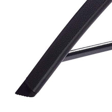 Relaxdays 10020761_46 Sedia da Bar Pieghevole, Nero, 63x44x115 cm