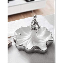 Sigaro per Sigarette, Vassoio di Cenere in Ceramica per Uso Interno o Esterno, per Patio/Esterno/Indoor/Studio/Vino Cabina/Arredamento per la casa Indoor (Dimensioni: Piccolo) BJY969