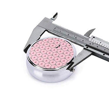 That Cool Pig - Contenitore rotondo per pillole, 3 scomparti, in metallo, per medicina e vitamine, per viaggi all'aperto