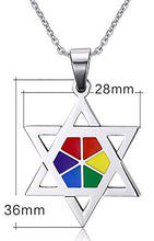 SaySure - Rainbow Color Women Pendants Stainless Steel Gay Pride