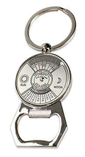 SaySure - Mini Perpetual Calendar Keychain Ring Keyring Bottle Opener