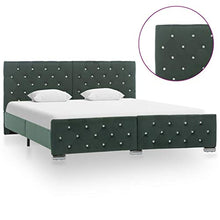SKM Giroletto Verde Scuro in Tessuto 160x200 cm