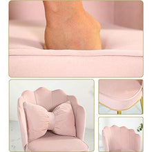 ZCXBHD - Sedia da pranzo in velluto con schienale e seduta imbottita e gambe in metallo, per ufficio, casa, cucina, colore: bianco crema