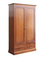 Made in Italy Armadio 2 Ante 4 cassetti modulare