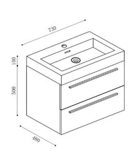 Bernstein Mobile da bagno T730 - bianco