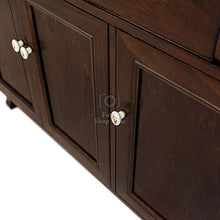 Shop Chic Arredo bagno arte povera base in legno con lavabo in ceramica