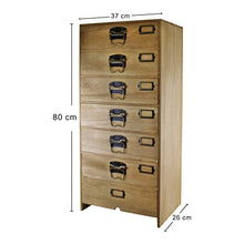 HoitoDeals - Cassettiera alta per accessori per la casa, 1 pezzo