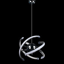 ELINKUME LED lampada a sospensione design moderno lampadario soggiorno sala da pranzo (23W)