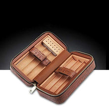 ZLMMY Humidor for sigari Fatto a Mano, Scatola da scrivania for sigari con umidificatore