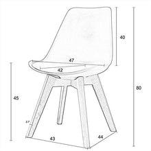 XIAOQIAO Sedie da Pranzo Sgabelli da Bar da Bancone, con Schienale Ergonomico e Intimo e Cuscino Morbido e Confortevole, per Cucina Sala da Pranzo Lounge Tempo Libero