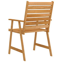 vidaXL Set da Pranzo da Giardino 3 pz in Legno Massello di Acacia
