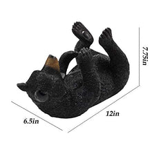 EUBEISAQI Bear Fox Portabottiglie per Vino Statua Animale Portabottiglie per portabottiglie Decorative per Cabina e Lodge