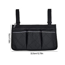 Custodia per Borse Laterali per Organizer per Sedia a rotelle, Custodia per braccioli e portabicchieri, Accessori per sedie a rotelle, Organizer e portabottiglie
